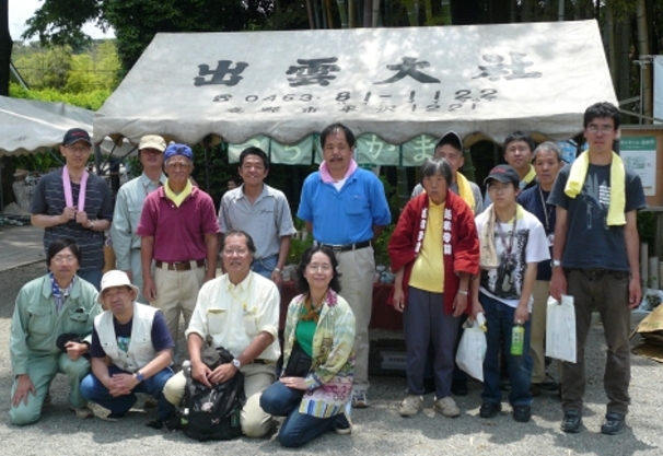 秦野千年の杜植樹祭（まじぇる会様と）