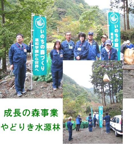 神奈川県「成長の森事業」へ苗木を納品