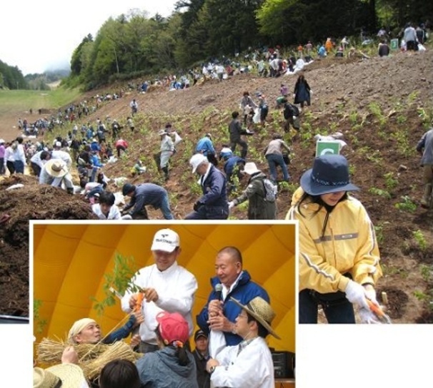 日本製紙グループ・丸沼高原植樹祭